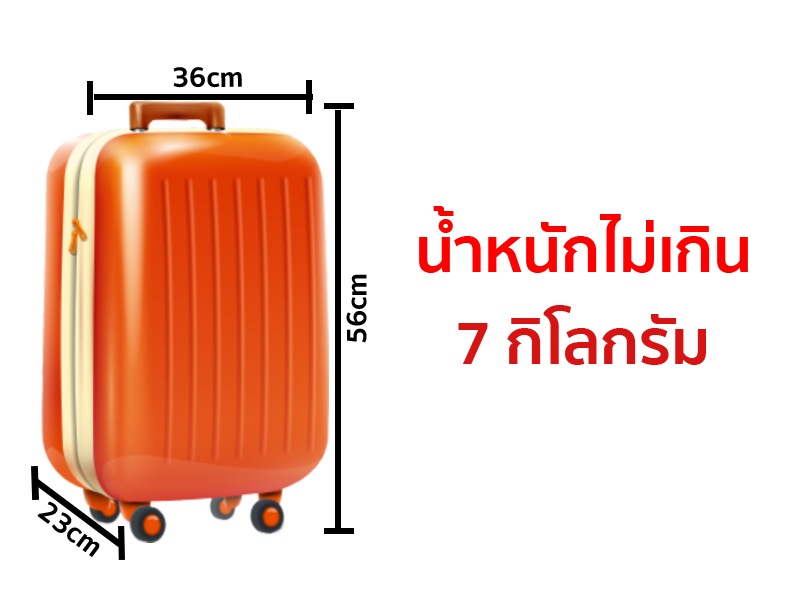 กฎของสัมภาระที่นำติดตัวขึ้นเครื่อง ต้องรู้ก่อนเดินทาง | Changtrixget