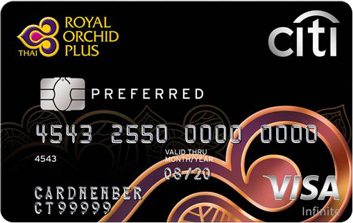 citi royal orchid plus preferred