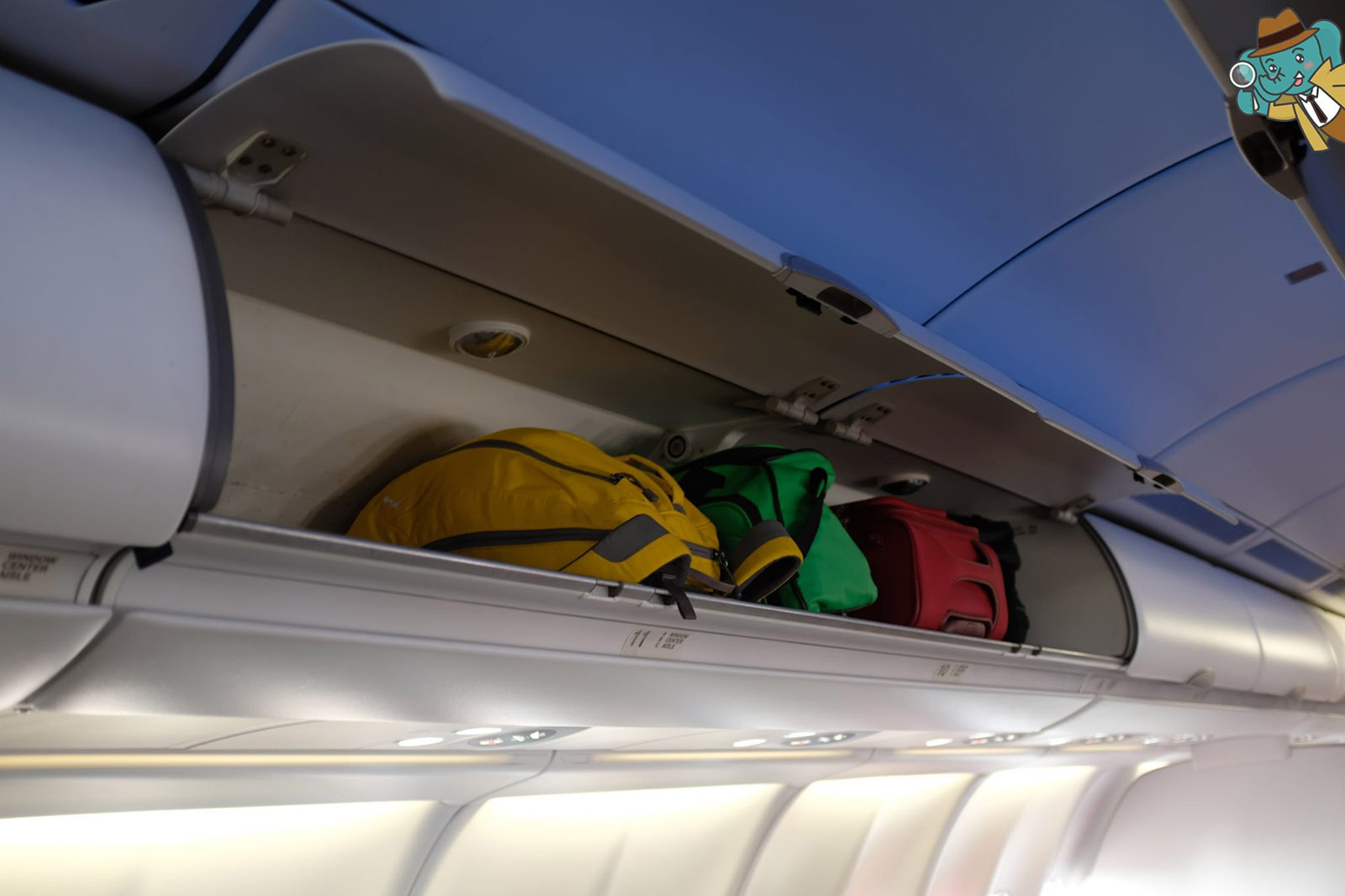 ช่องเก็บสัมภาระ Thai AirAsia X